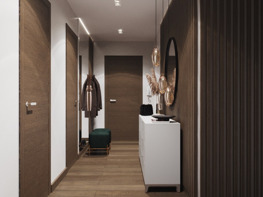 Минималистическая прихожая