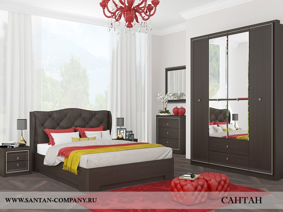 Спальный гарнитур Эйми Сантан