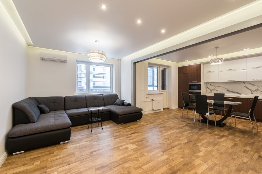 Кухня в однокомнатной