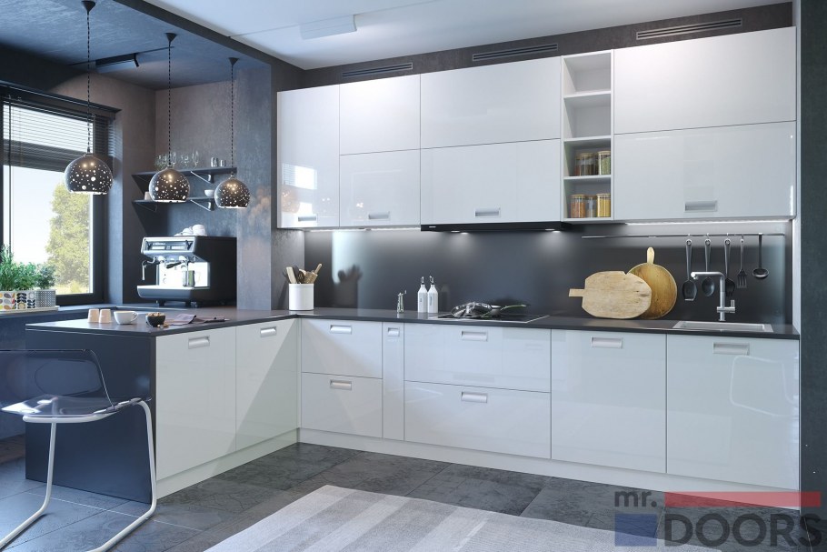 Белые кухни