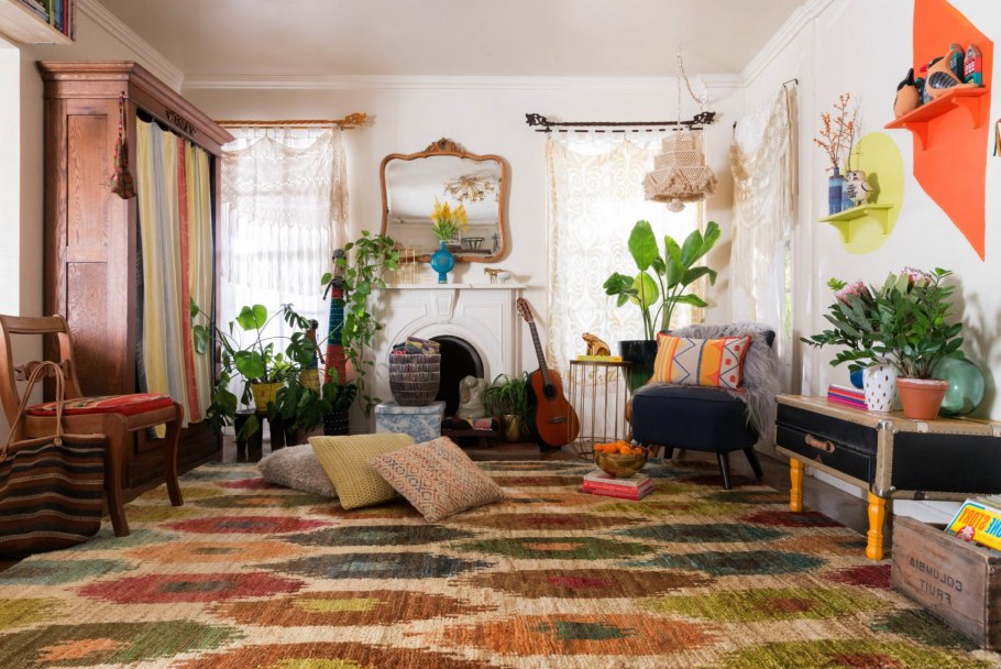 Мудборд бохо интерьер