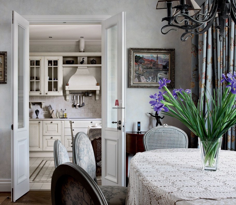 Гостиная в стиле Прованс 10 кв.м