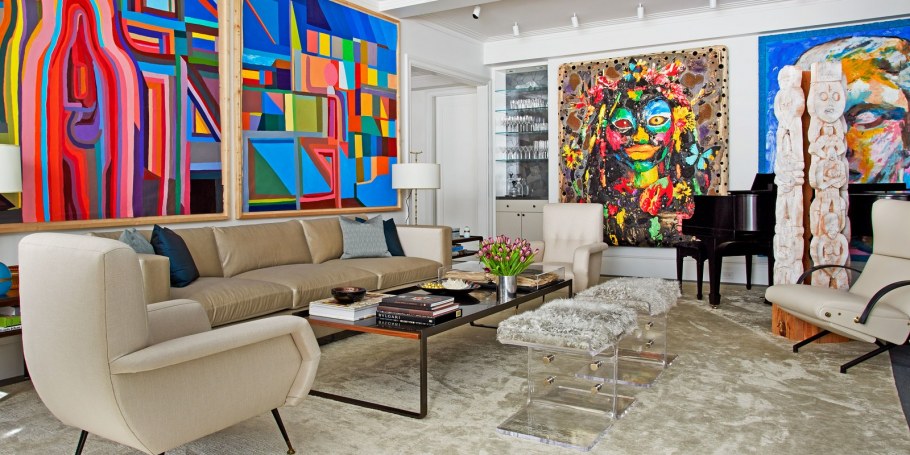 Современное искусство в интерьере