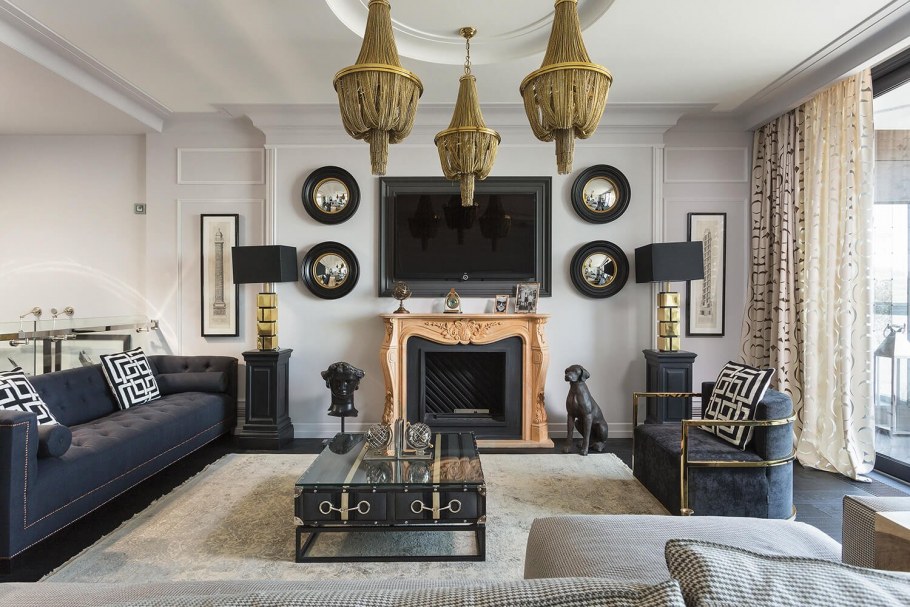 Предметы искусства и коллекции в интерьерырисунок