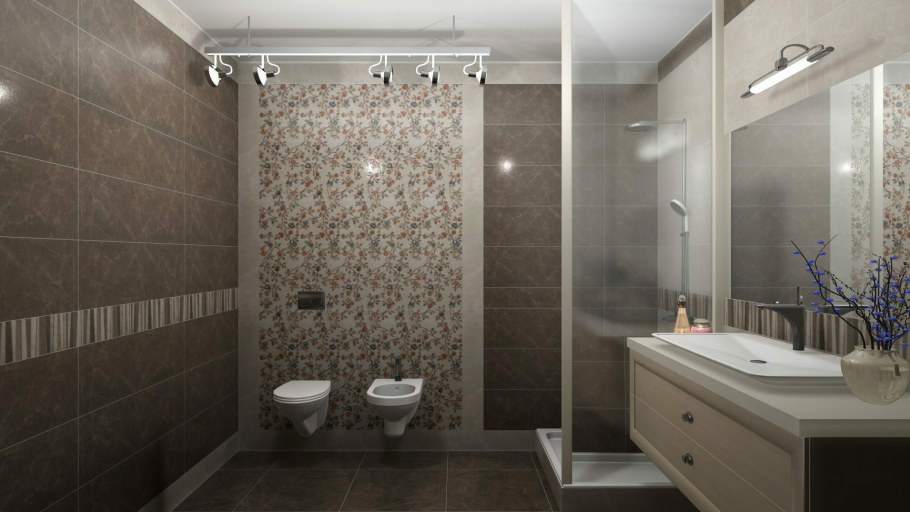 Керамическая плитка настенная Kerama Marazzi Астория мрамор белая 75х25 см