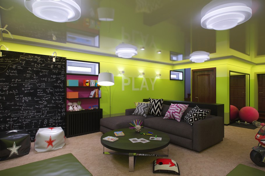 Игровая комната для молодежи