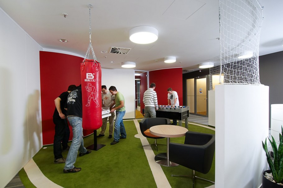 Комната отдыха на заводе