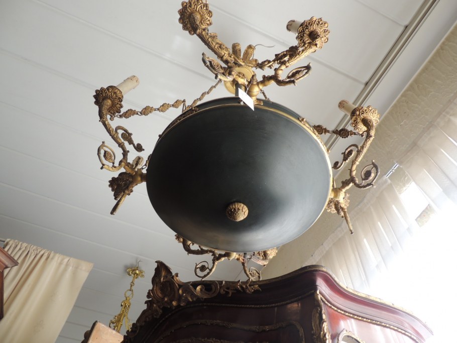 Люстры в стиле Ампир в интерьере