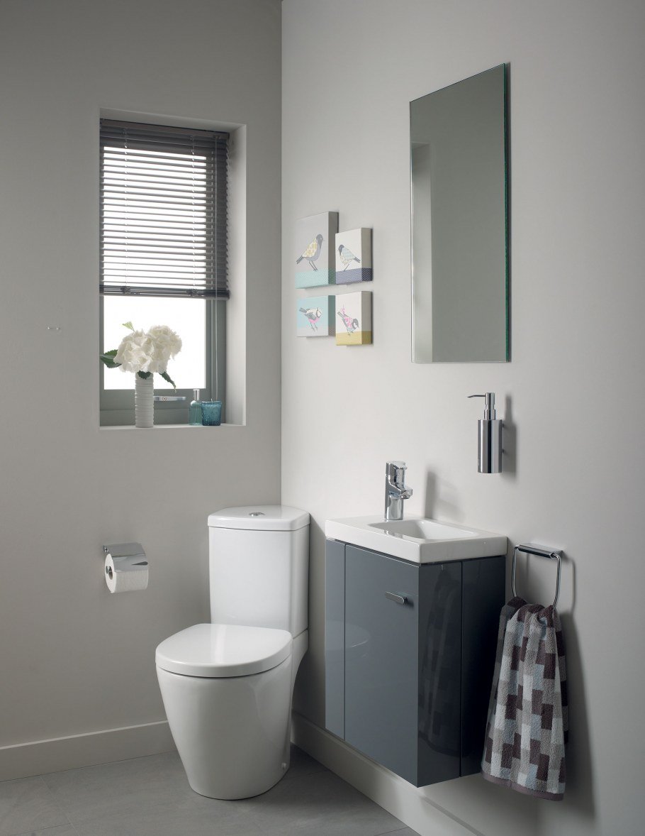 Унитаз-компакт ideal Standard connect Space e119501 угловой