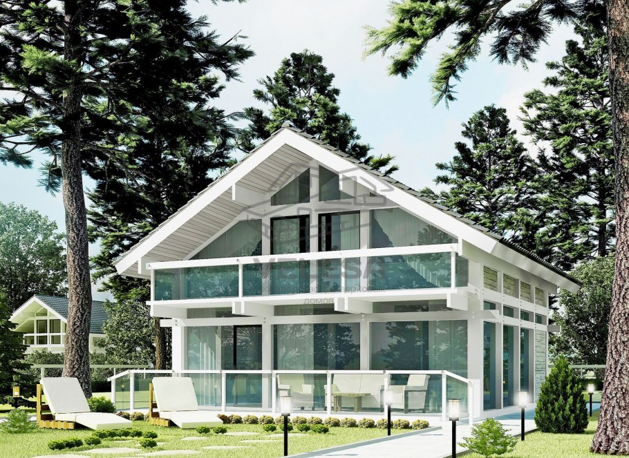 Фахверк стиль вилла экстерьер