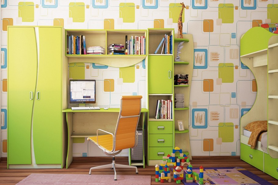 Детская комната для школьника