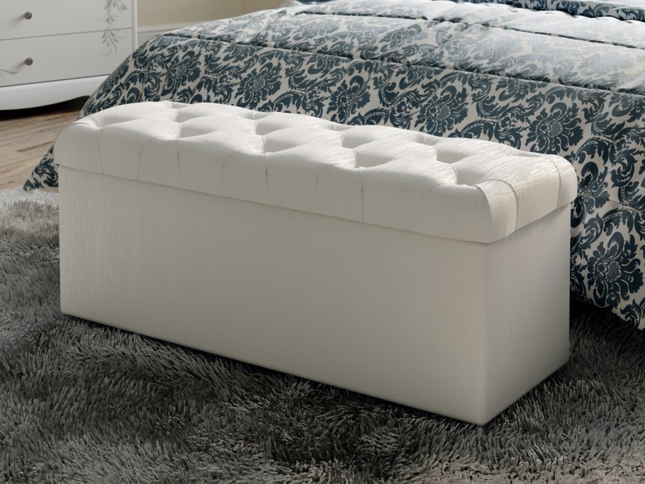 Пуф «Остин» (кожзам светлый)