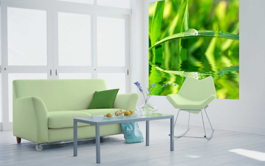 Фотообои в интерьере