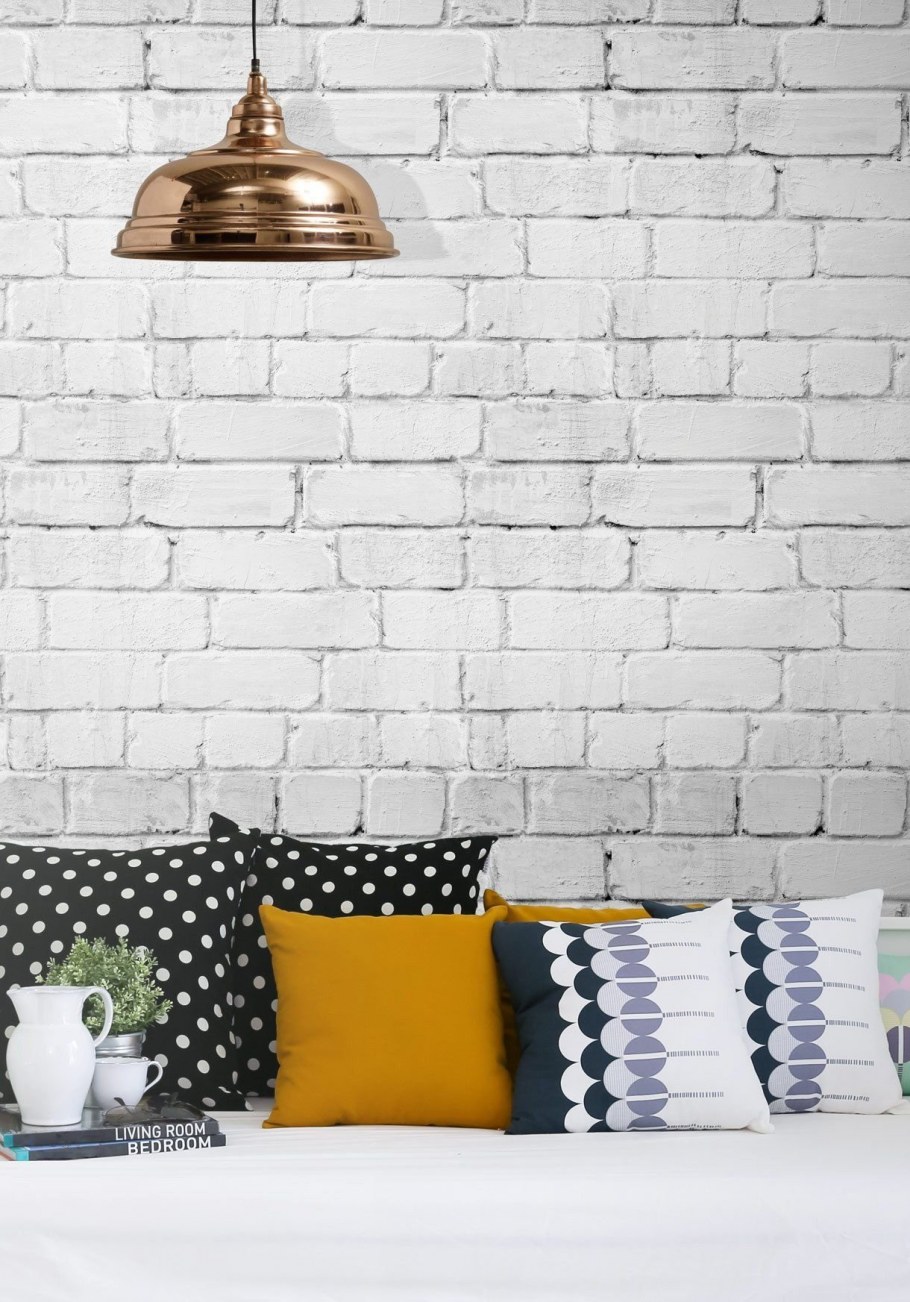 Кирпич в интерьере