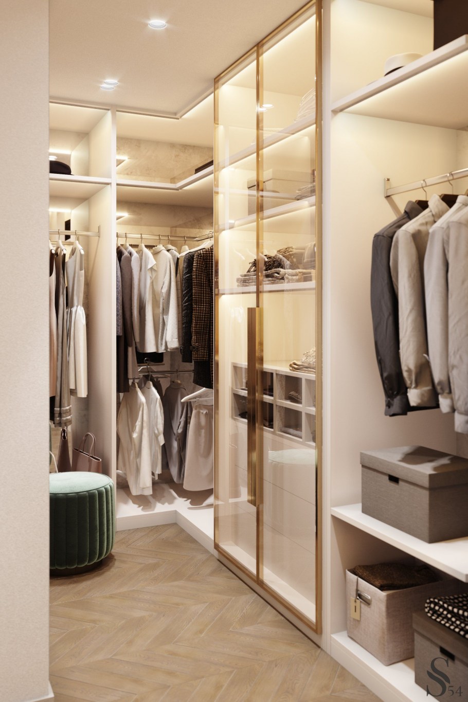 СКУББ сумка для хранения, белый93x55x19 см