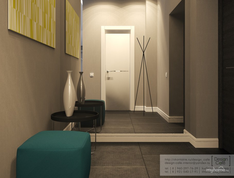 Плитка в маленькой прихожей