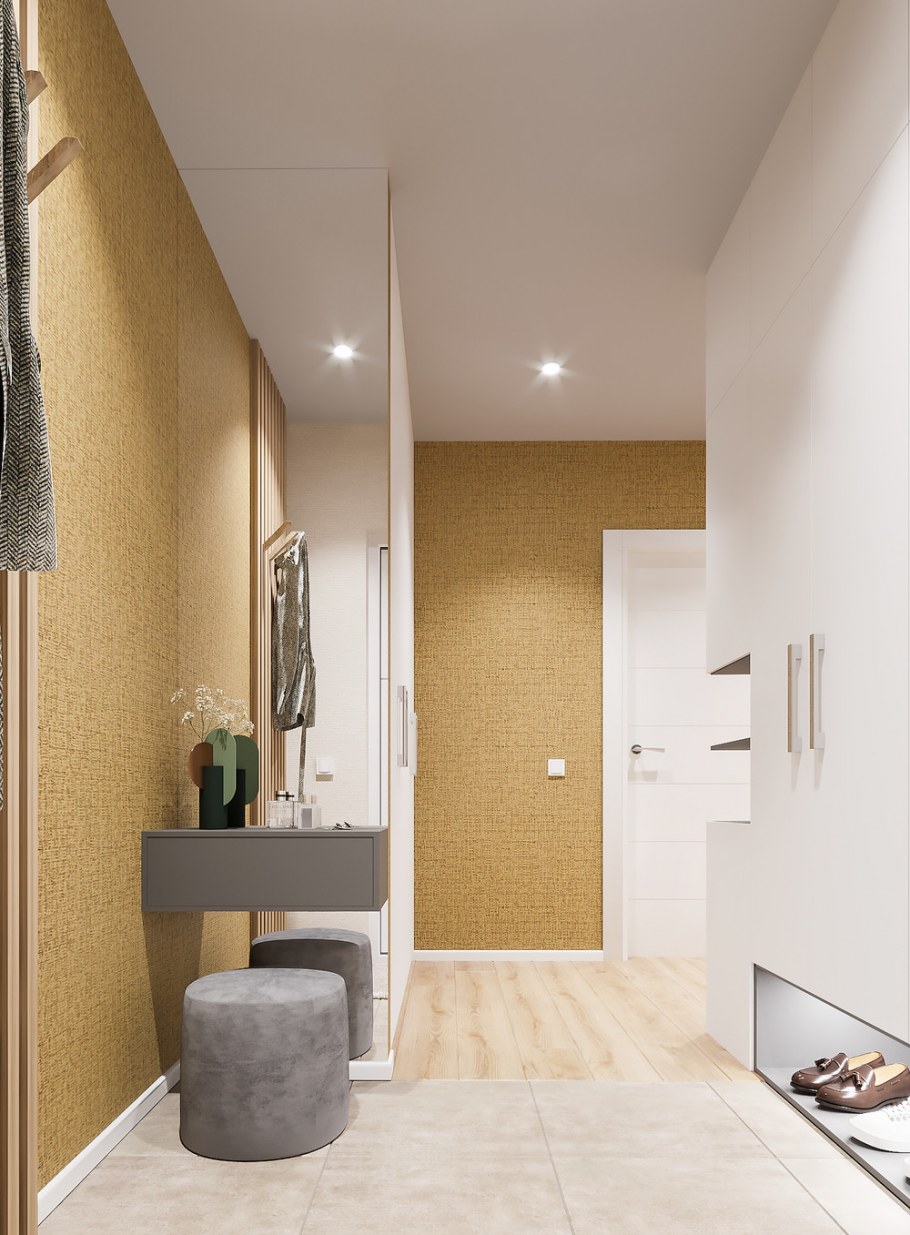 Г образный коридор