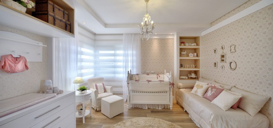 Детская комната в спокойных тонах