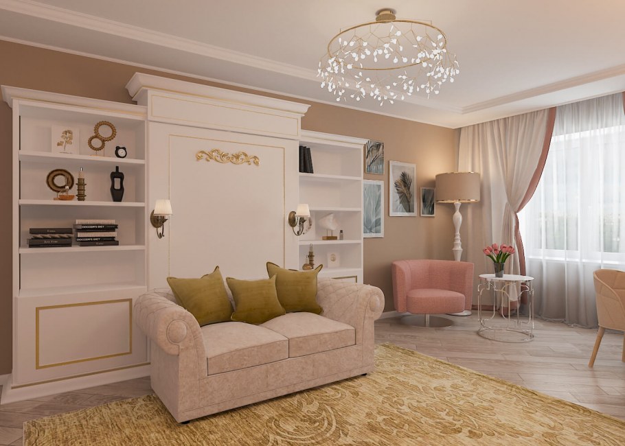 Неоклассика детская комната