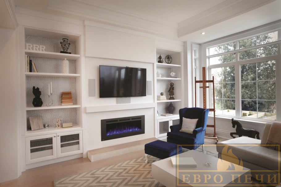 ТВ зона в гостиной