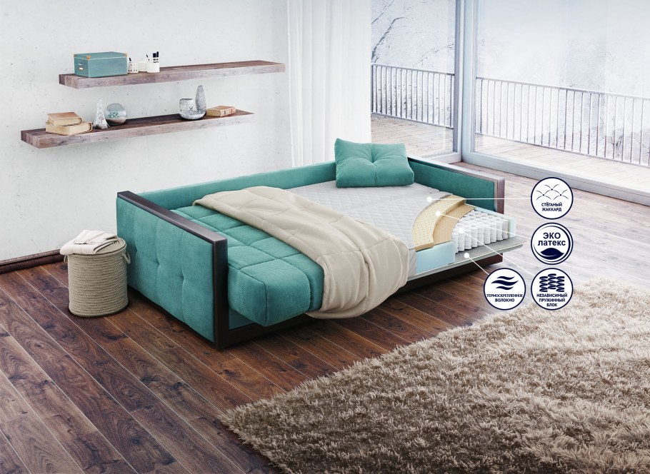 Диваны моон аккордеон 116