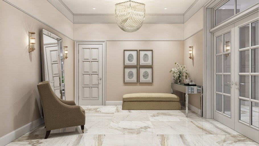 Сара Ричардсон бежевая гостиная