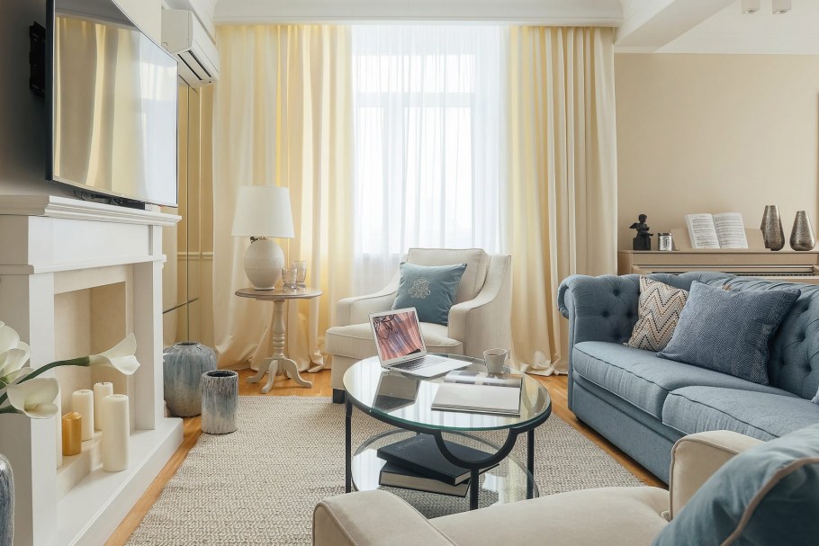 Серый цвет в интерьере