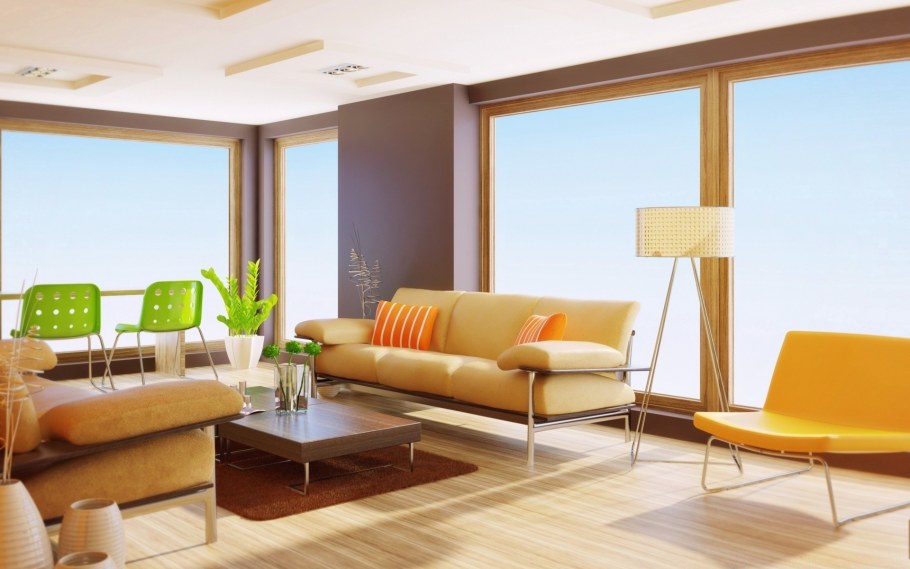 Современный офис интерьер