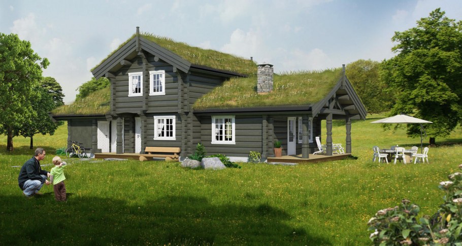 Дом по норвежски