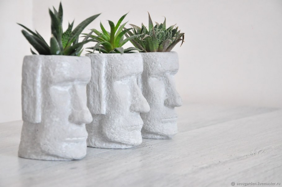 Вазоны из цемента