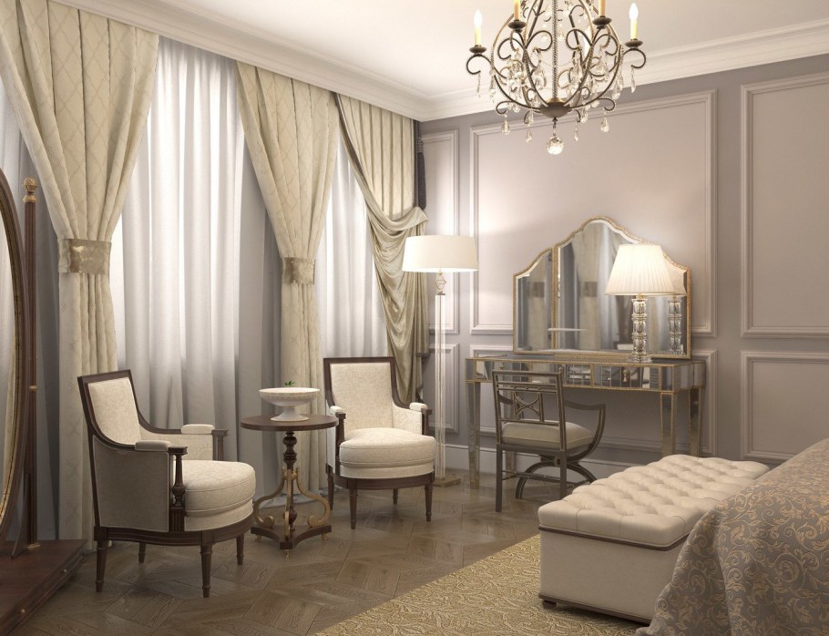 Интерьеры премиум класса в современной классике