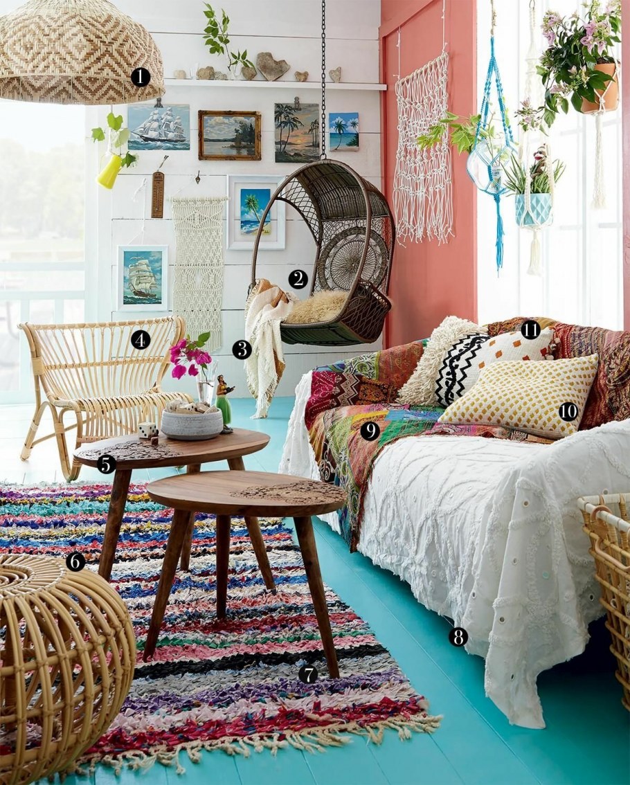 Стиль бохо Шик в интерьере