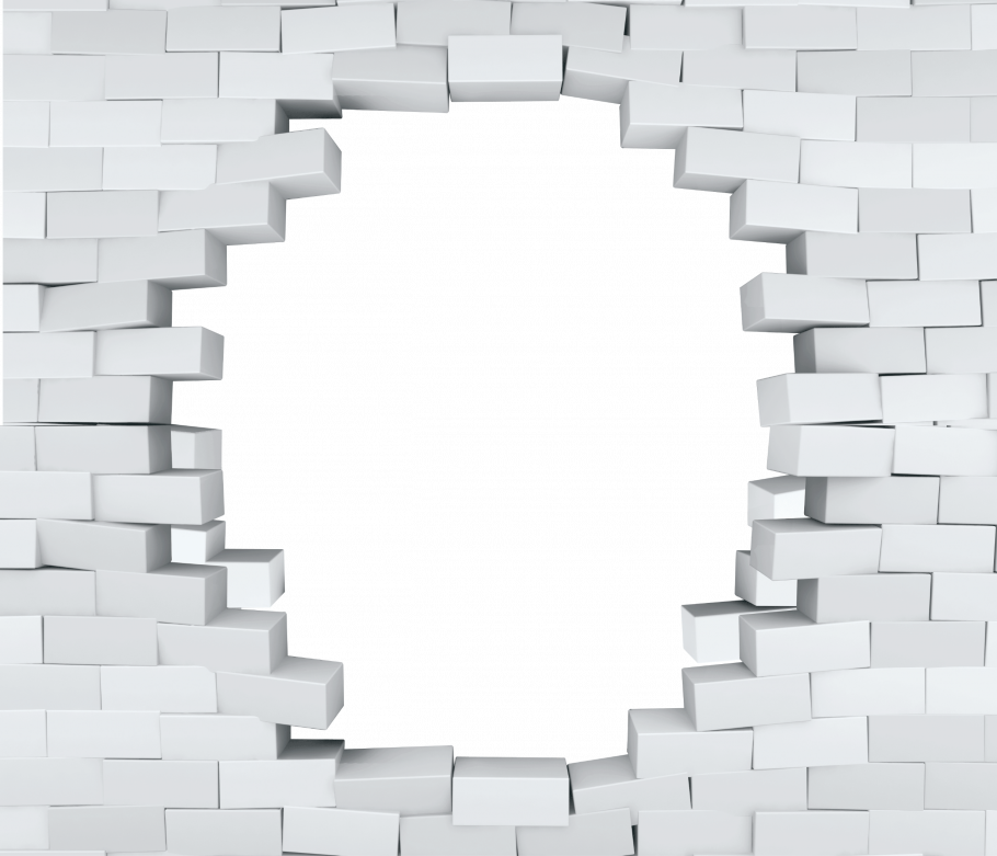 Дыра в кирпичной стене