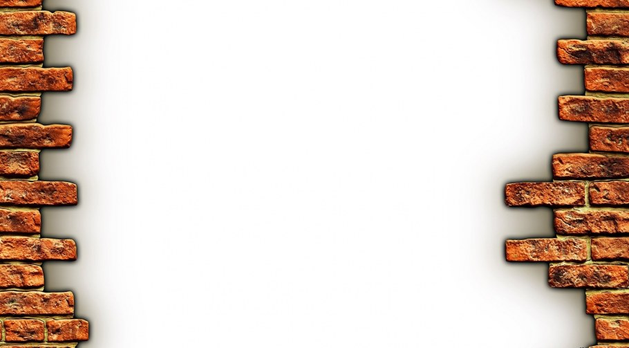 Рамка из кирпичей