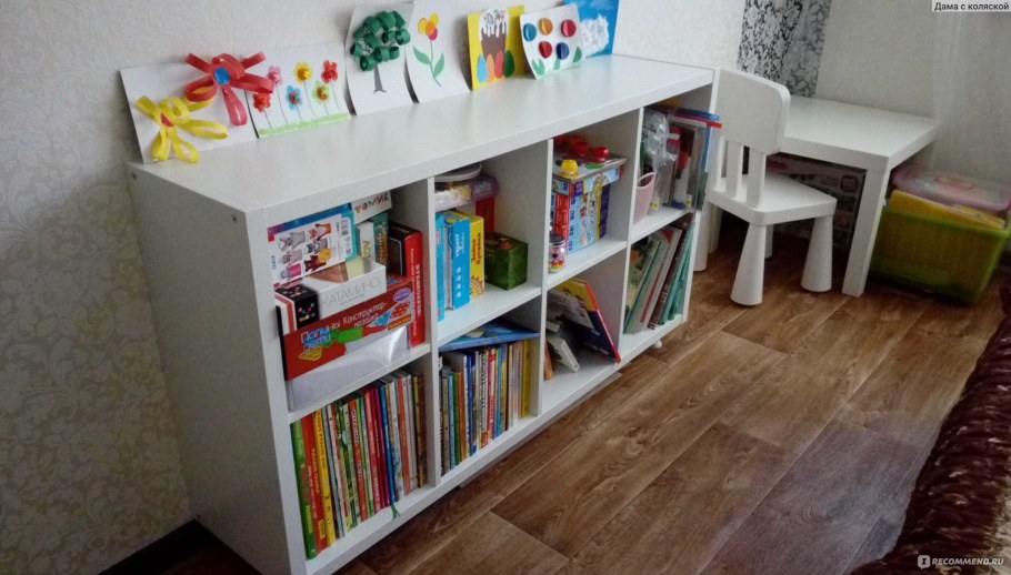 Стеллаж икеа каллакс в интерьере