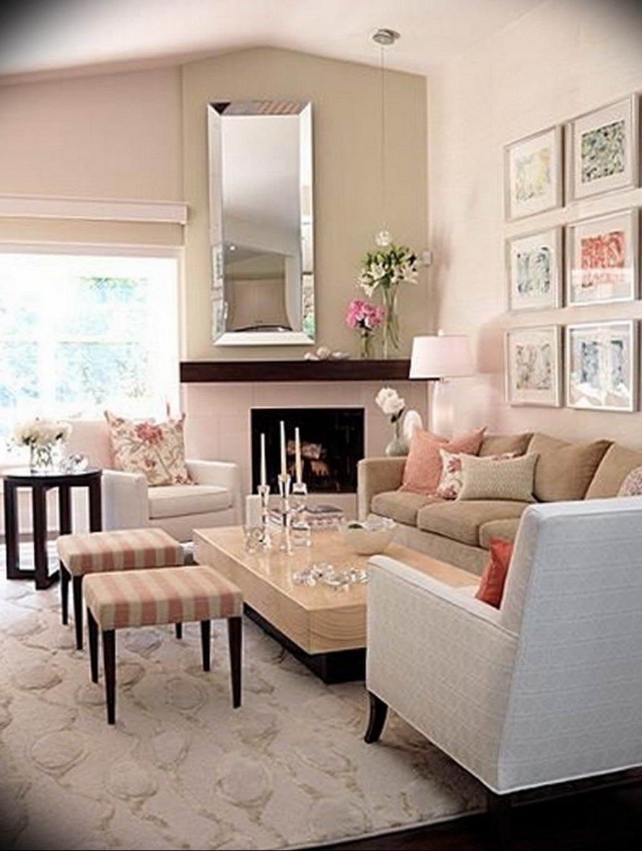 Розовый цвет в интерьере Прованс