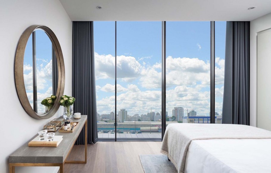 Новостройка с панорамными окнами