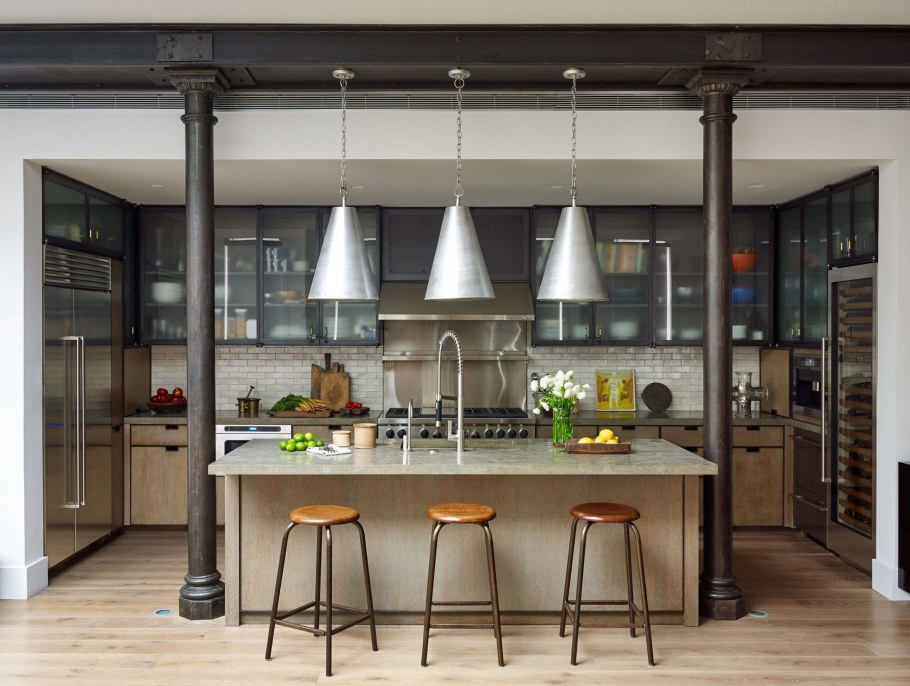 Кухня лофт ДСВ