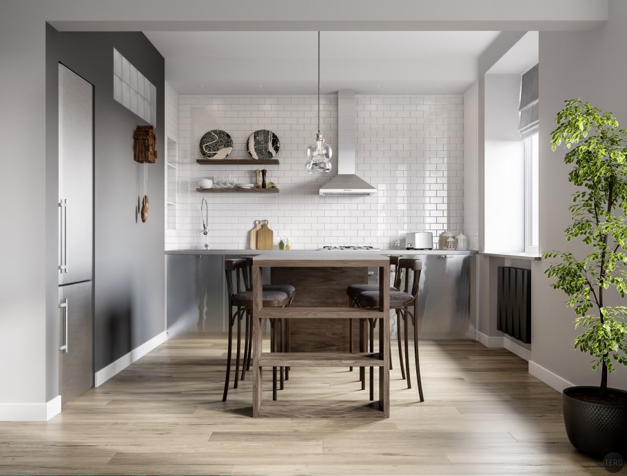 Fenix 0718 Grigio Londra кухня