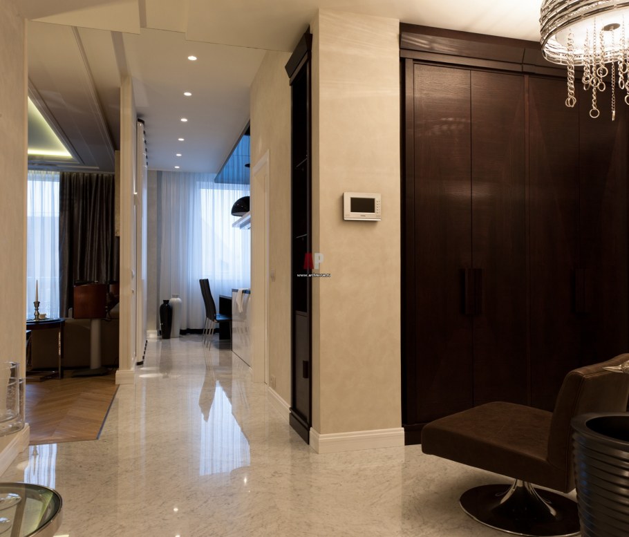 Зонирование прихожей