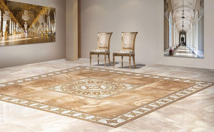 Декор Absolut keramika Marble Roseton Marble 900x900