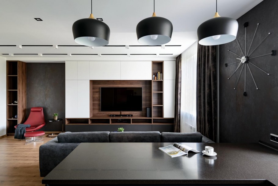 Скульптура в интерьере дома Минимализм