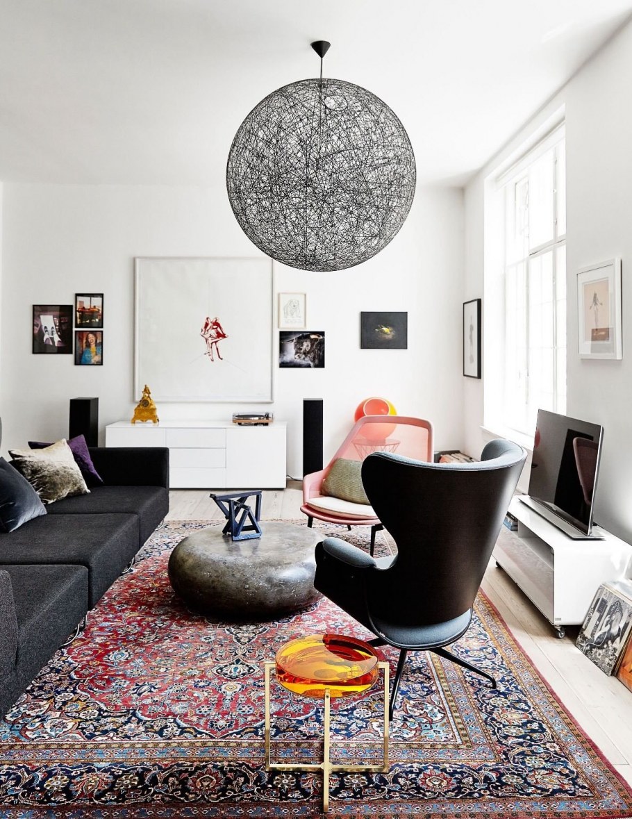 Ковры в скандинавском интерьере