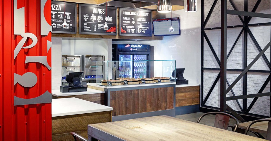 Сеть кафе быстрого обслуживания pizza Hut