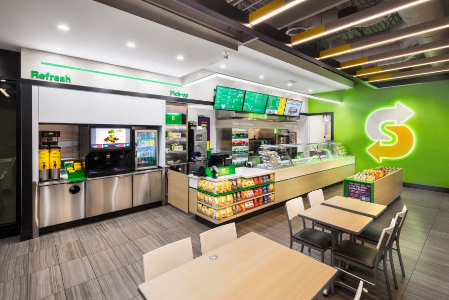 Ресторан Subway Fresh forward