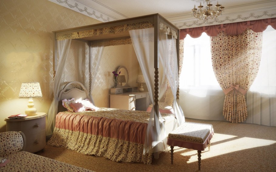 Кровать с балдахином