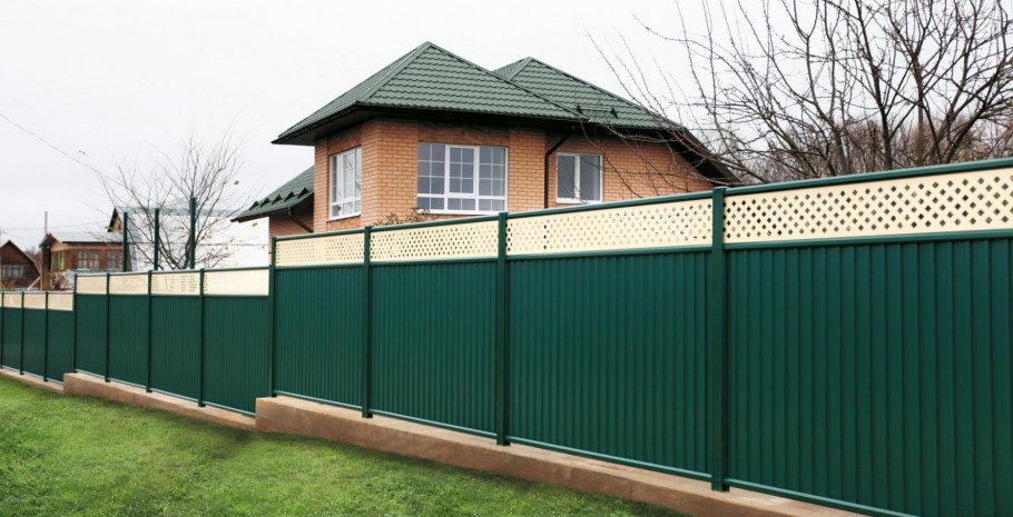 Калитка estet 2,0х1 RAL 6005