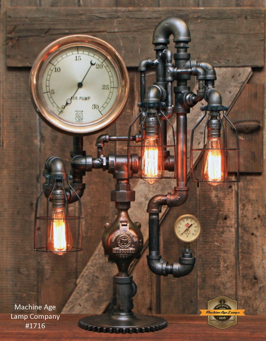 Светильники из меди лофт