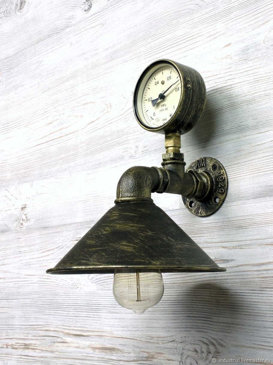 Бра в стиле стимпанк