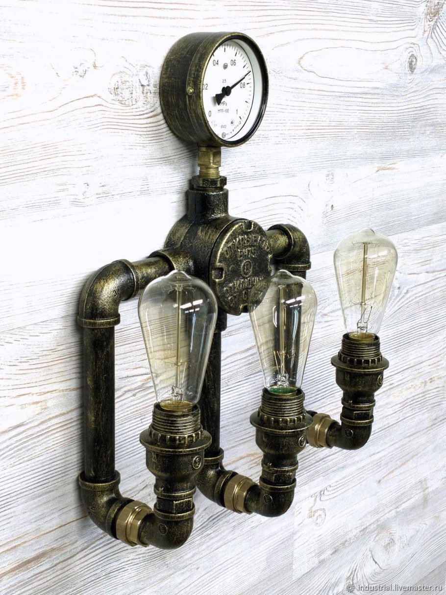 Стимпанк лампа Эстетика